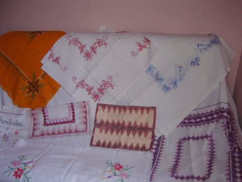 Klub dobré pohody - ruční práce Aničky Páleníkové (Smetanové) - 31.1.2008